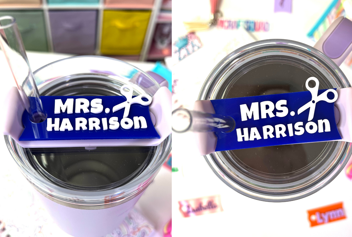 Stanley Straw Charms - Personalized