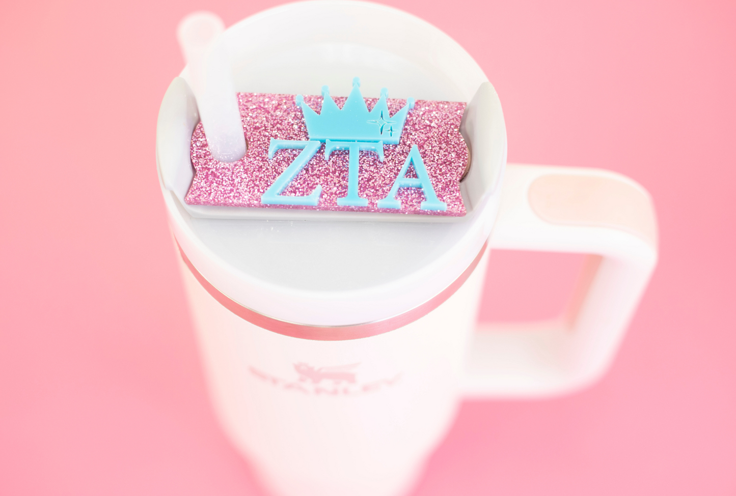 Stanley Straw Flags - Greek Letters