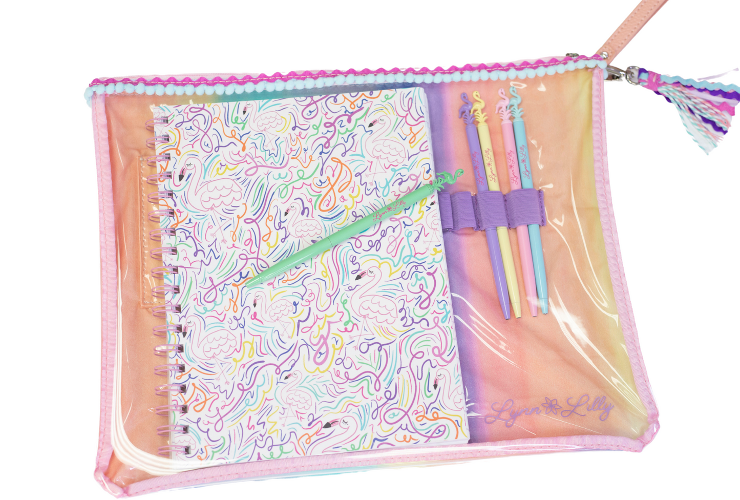 Flamingo Bundle with Everything Tote
