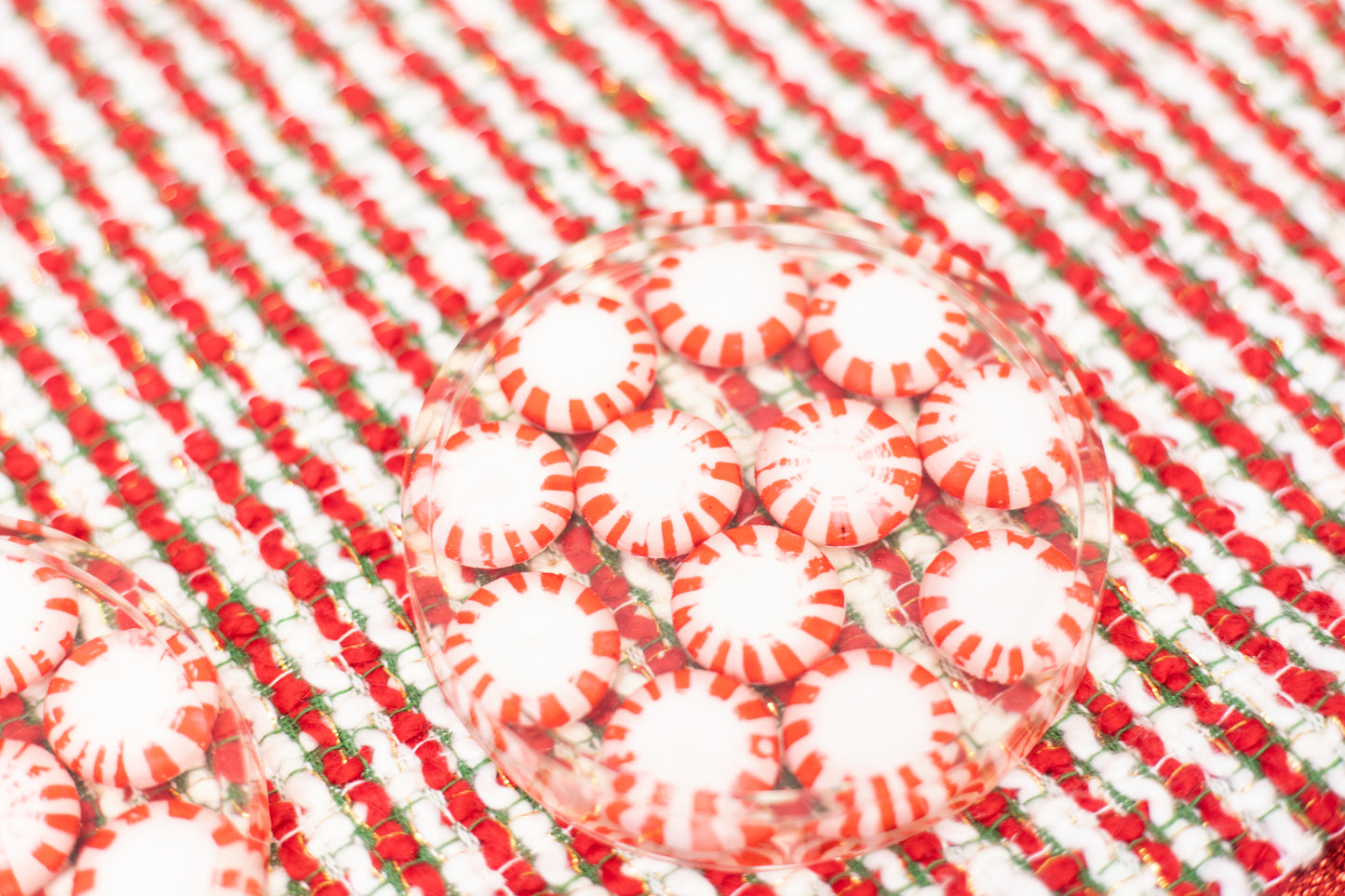 Peppermint Coaster Set