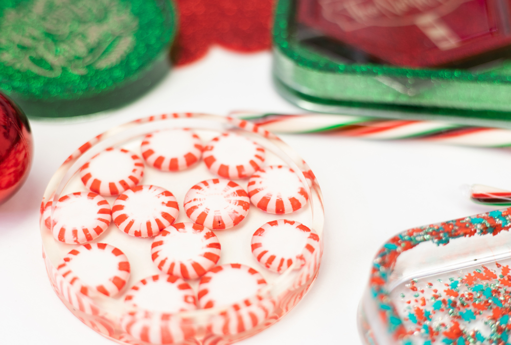Peppermint Coaster Set