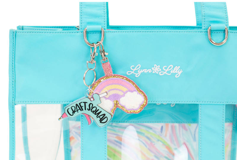 Glue Gun Keychains Collaboration with Oak & Lamb