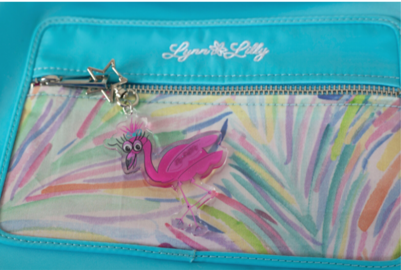 Flamingo Keychain