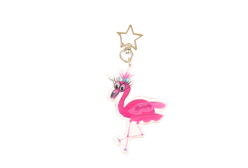 Flamingo Keychain