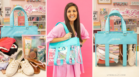 lynn lilly with everyone tote