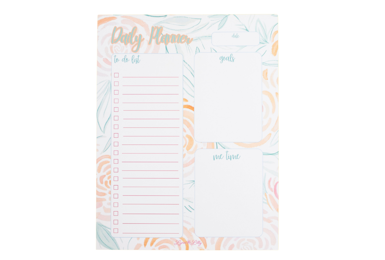 Daily To-Do List Notepad