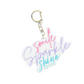 Smile Sparkle Shine Keychain